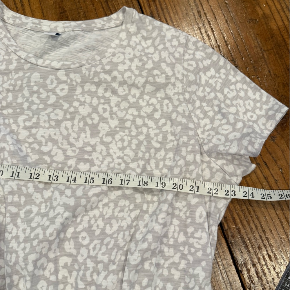 Old Navy White & Gray Animal Print 100% cotton Midi Dress XXL - Picture 7 of 11